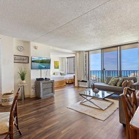 Beautifully Renovated 32Nd Floor Deluxe Ocean View Waikiki Condo Condo Honolulu Exterior photo